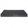 Коммутатор HP 5130-24G-SFP-4SFP+ EI Switch (16x100/1000 SFP + 8x100/1000 SFP or RJ-45 + 4x1/10G SFP+, Managed static L3, Stacking, IRF, 2 p/s slots, no p/s incl, 19') (JG933A)